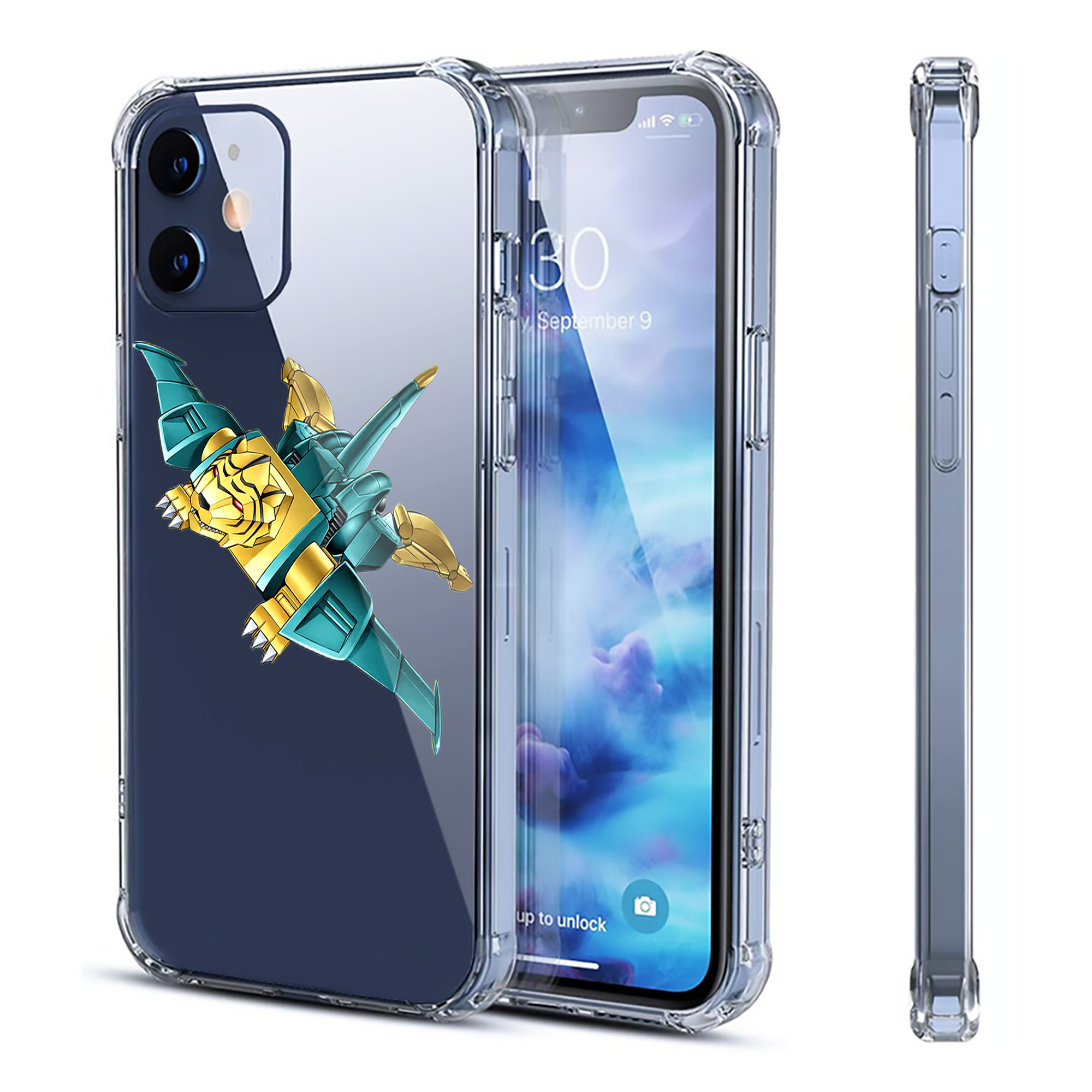 （画像用） 遊☆戯☆王 Yu-Gi-Oh! 【iPhone 12シリーズ対応】透明スマホケース（クリアソフトケース）